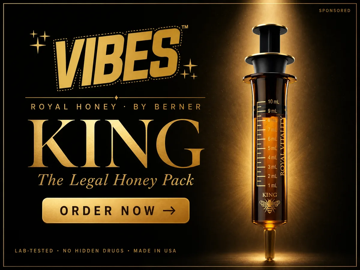Royal Vibes Honey KING — the legal honey pack by VIBES · Royal Honey by Berner. Lab-tested, no hidden drugs. Order now.